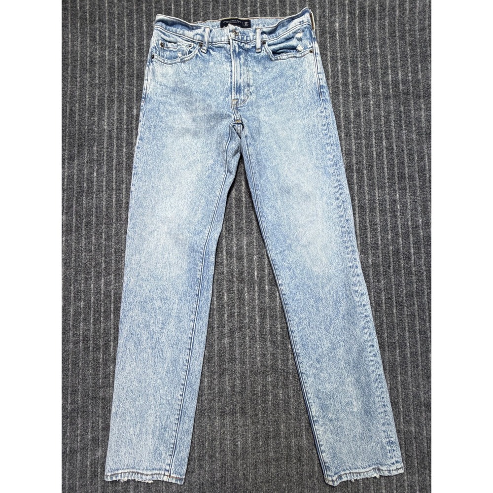 Abercrombie & Fitch Womens Vintage Stretch 90's Straight Jeans W29 L32 Casual